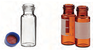 HPLC VIALS WITH CAPS